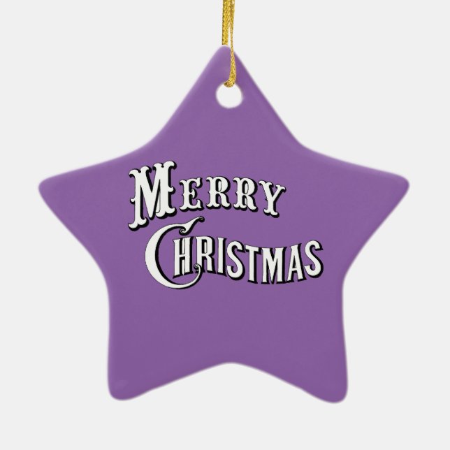 Ornement Étoile En Céramique Fairy queen cadeau (Dos)
