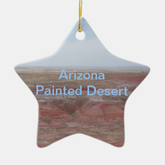 Ornement Étoile En Céramique L'Arizona a peint le désert