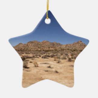 Ornement Étoile En Céramique Le Parc national de Joshua Tree