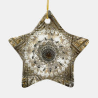 L'ornement Star "Crystal" (Argent/Or)