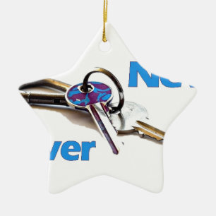 Ornement Étoile En Céramique Nouveau conducteur