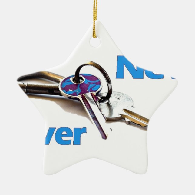 Ornement Étoile En Céramique Nouveau conducteur (Devant)