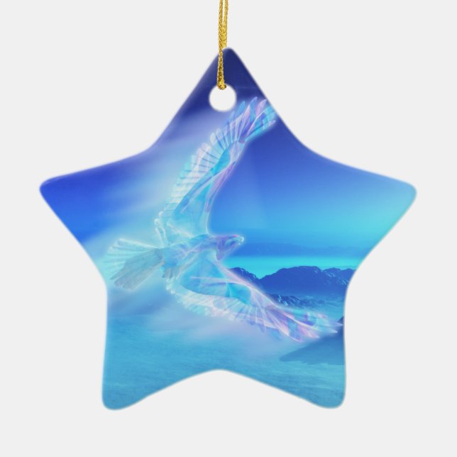 Ornement Étoile En Céramique Phoenix de l'ornement du Nord (Devant)