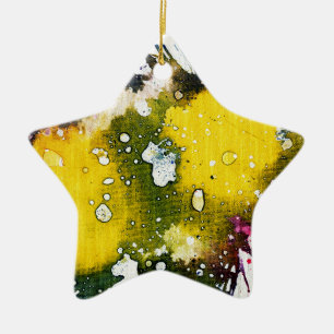 Ornement Étoile En Céramique Polychromoptique #7