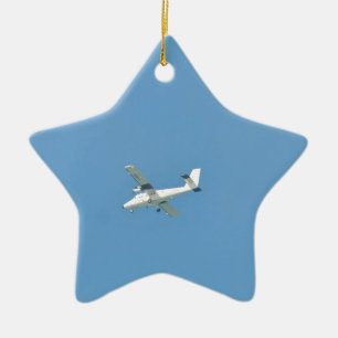 Ornement Étoile En Céramique Twin Otter en vol