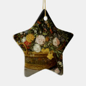 Ornement Étoile En Céramique Un panier des fleurs - Jan Brueghel le plus jeune (Droite)