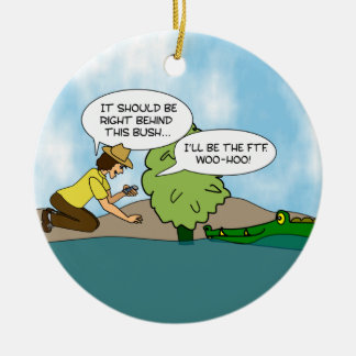 Ornement extrême drôle de coutume de Geocaching de