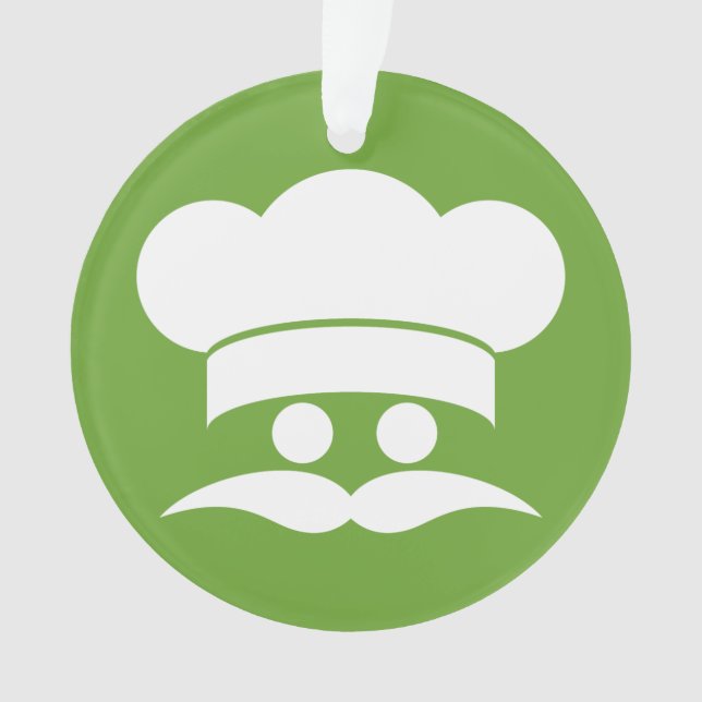 Ornement fait sur commande de couleur de chef (devant)