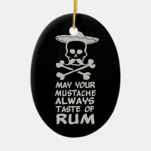 Ornement fait sur commande de couleur de moustache