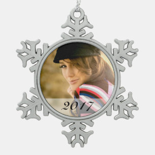 Ornement fait sur commande de flocon de neige de