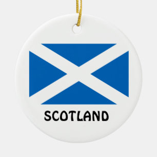 Ornement fait sur commande de Noël de SCOTLAND*