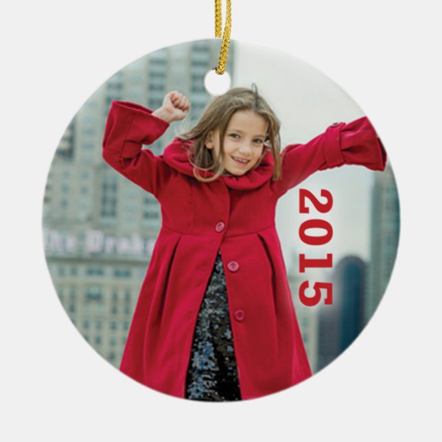 Ornement fait sur commande de vacances pour Sienne (Devant)