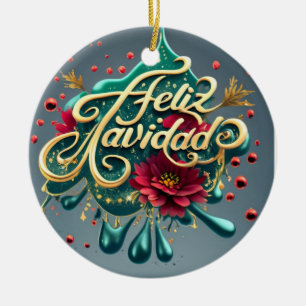 Ornement Feliz Navidad