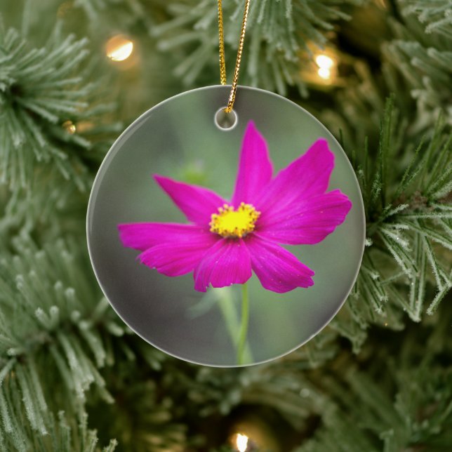Ornement Fleur Rose  (Arbre)