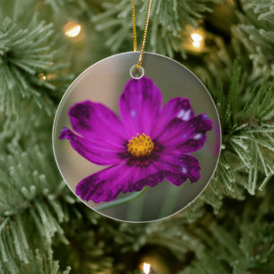 Ornement Fleur Violette