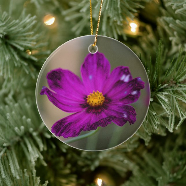 Ornement Fleur Violette (Arbre)