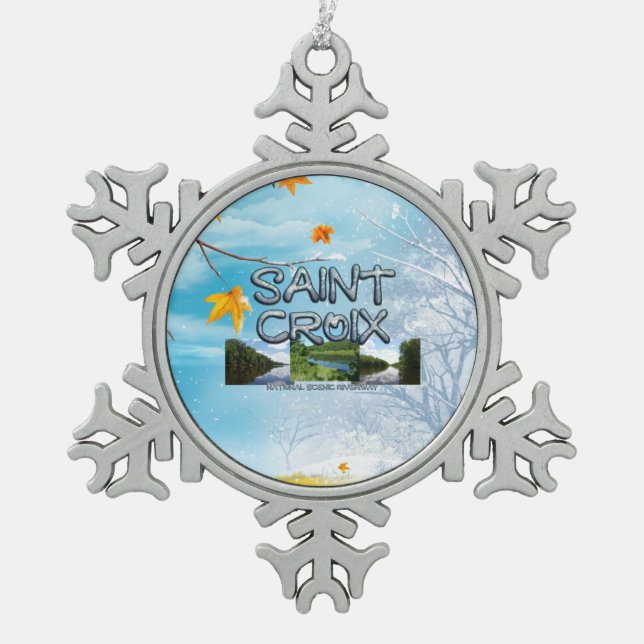 Ornement Flocon De Neige ABH St. Croix NR (Devant)