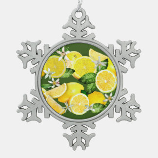 Ornement Flocon De Neige Acid Lemons from Calabria