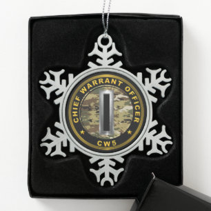 Ornement Flocon De Neige Adjudant-chef 5 AC5