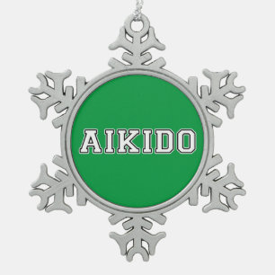 Ornement Flocon De Neige Aikido
