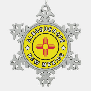 Ornement Flocon De Neige Albuquerque Nouveau-Mexique