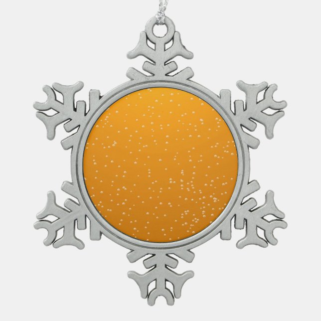 Ornement Flocon De Neige Ale avec de minuscules bulles Art Arrière - plan (Devant)