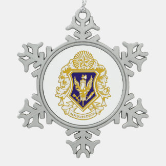 Ornement flocon de neige Alpha Phi Delta