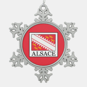 Ornement Flocon De Neige Alsace