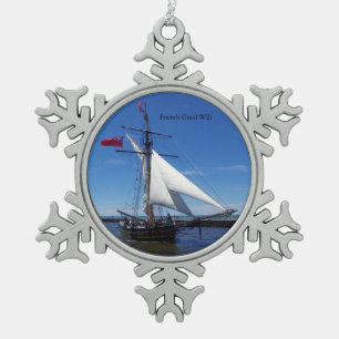 Ornement Flocon De Neige Amis Good Will boule ou flocon de neige ornamet