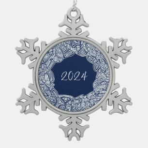 Ornement Flocon De Neige Année neige