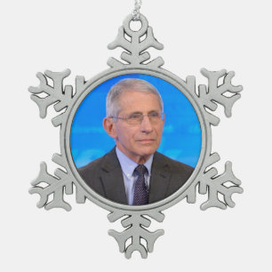Ornement Flocon De Neige Anthony Fauci Hero