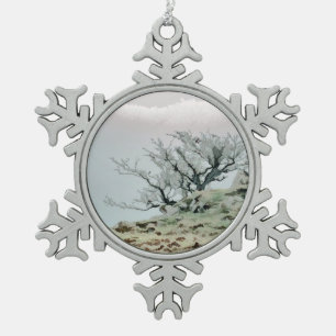 ORNEMENT FLOCON DE NEIGE ARBRES
