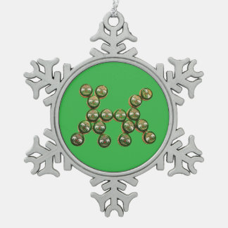 Ornement Flocon De Neige 🐶 Authentic Chang Beer Cap Dog