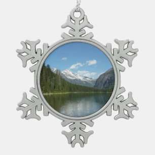 Ornement Flocon De Neige Avalanche Lake I dans le parc national de Glacier