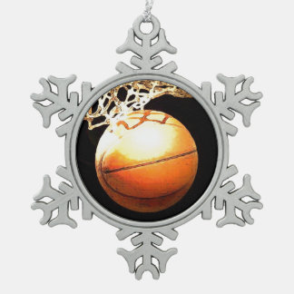 Ornement Flocon De Neige Basket