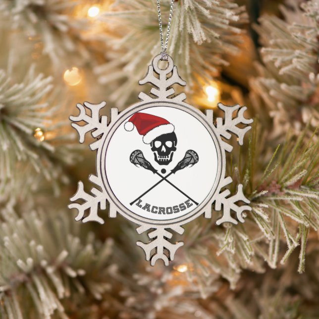 Ornement Flocon De Neige Bâtons de crosse de Noël (Arbre)