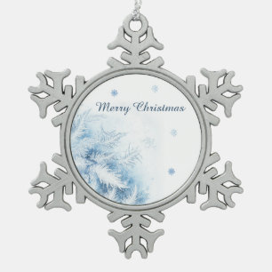 Ornement Flocon De Neige Beau hiver Frost Noël
