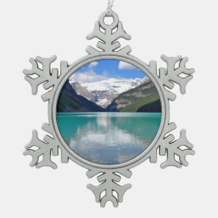 Ornement Flocon De Neige Beau Lake Louise dans Banff