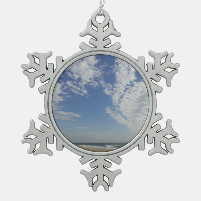 Ornement Flocon De Neige Bethany Beach II (Devant)