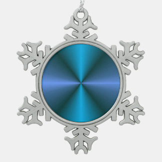 Ornement Flocon De Neige Bleu/Vert/Mauve> Ornement de Noël