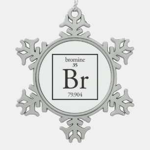 Ornement Flocon De Neige Bromine