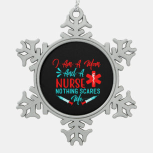 Ornement Flocon De Neige Cadeau Infirmière Je Suis Une Mère Et Une Infirmiè