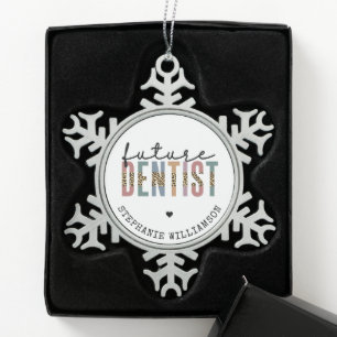 Ornement Flocon De Neige Cadeaux Dentistes Dentistes Dentistes
