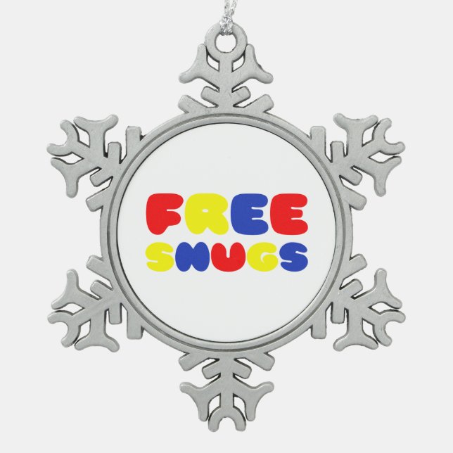 ORNEMENT FLOCON DE NEIGE CALINS GRATUITS (Devant)