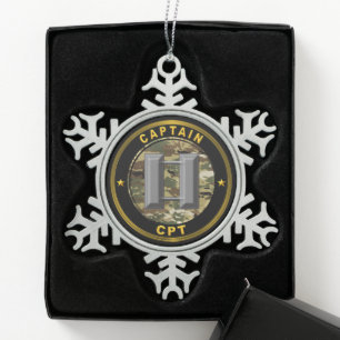 Ornement Flocon De Neige Capitaine CPT