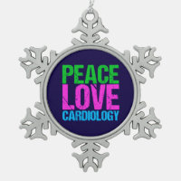 Cardiologie d'amour de paix