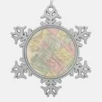 Carte vintage de Oakland California (1878)