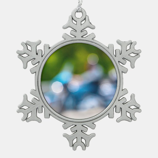 Ornement Flocon De Neige cavalier classique (Devant)