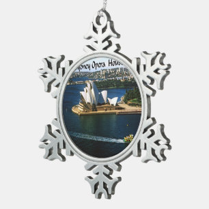 Ornement Flocon De Neige Chambre d'Oprea de port de Sydney