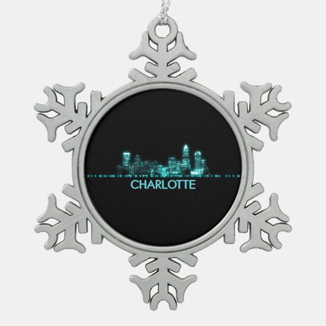 Ornement Flocon De Neige Charlotte Skyline (Devant)